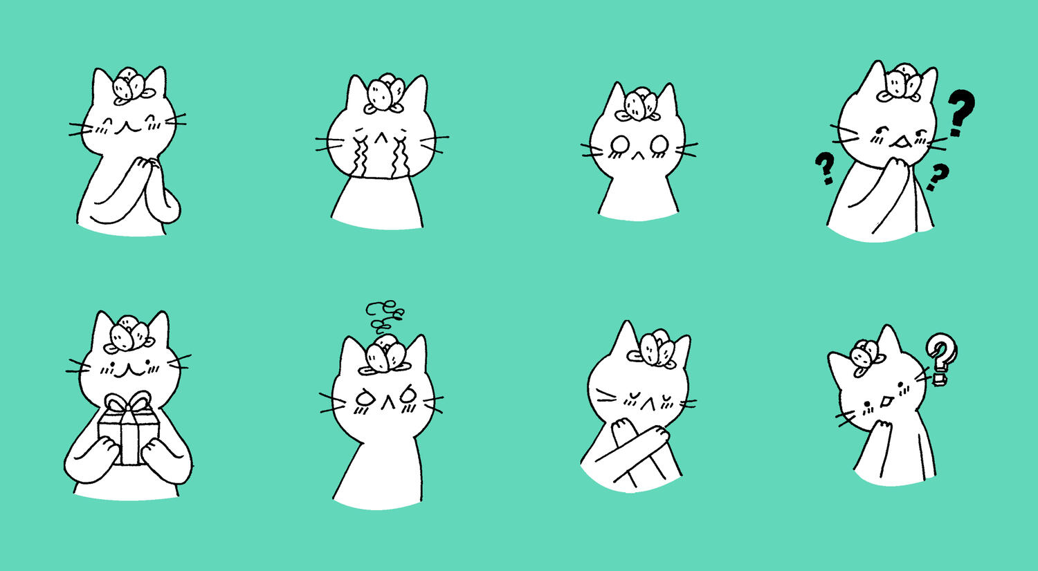 Flowercats by Maddy Woodson